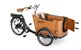 Trehjulig cykel med låda fram