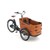Trehjulig cykel med låda fram